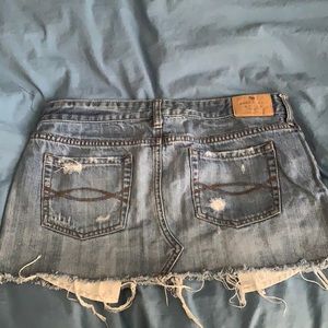 Abercrombie & Fitch jean skirt :)